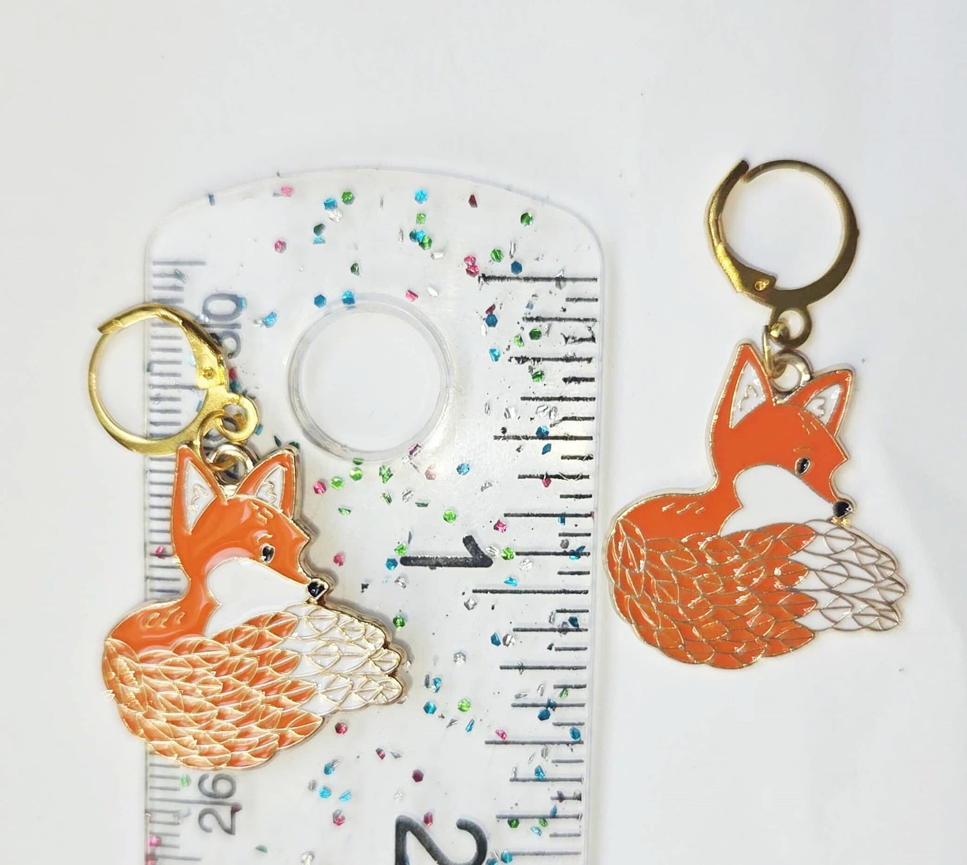 Fox Stitch Markers