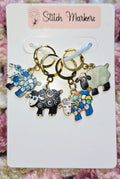 Sheep Yarn Balls Stitch Markers