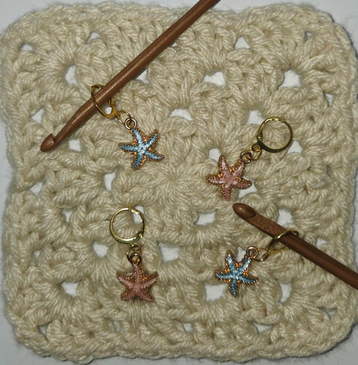 Starfish Stitch Markers