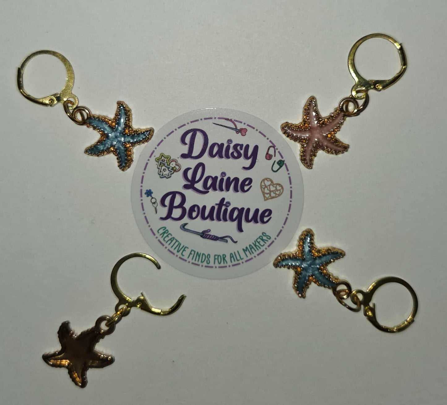 Starfish Stitch Markers