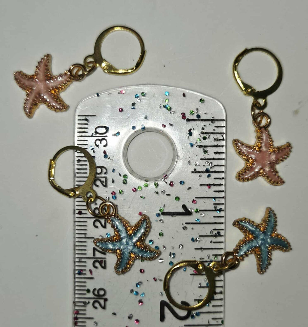 Starfish Stitch Markers