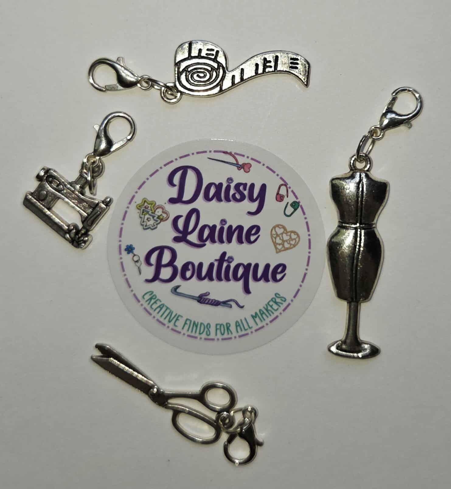 Sewing Seamstress Charms Stitch Markers