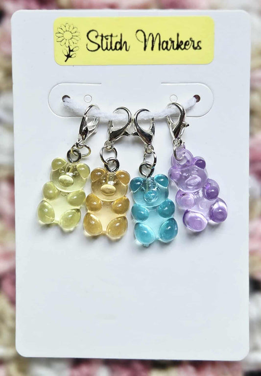 Gummy Bear Stitch Markers