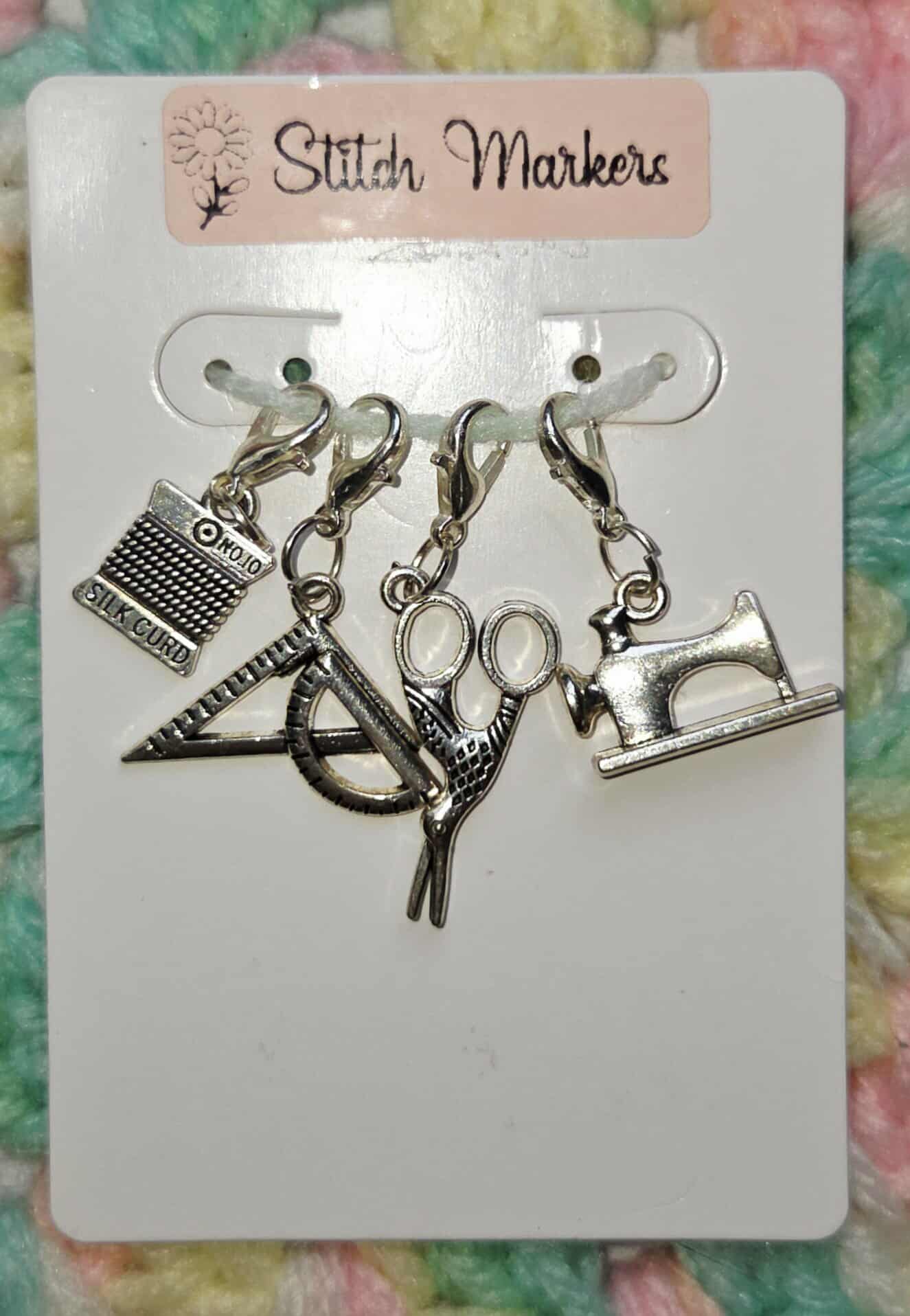 Cross Stitch Charms Stitch Markers