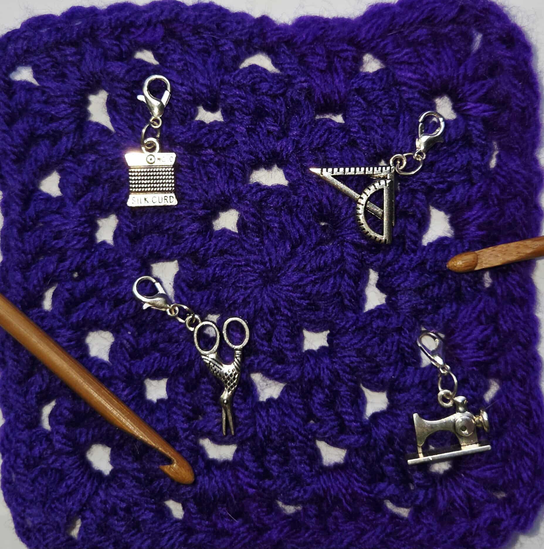 Cross Stitch Charms Stitch Markers