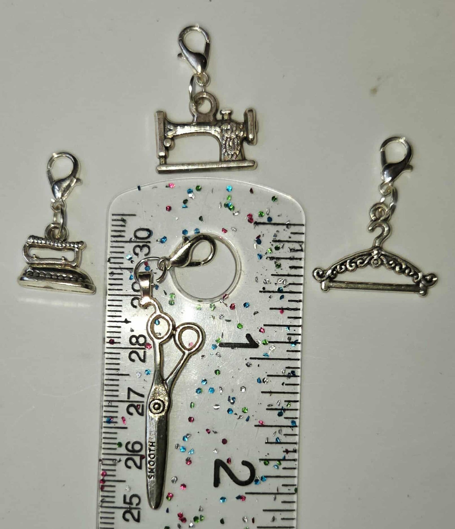 Seamstress Sewing Charms Stitch Markers