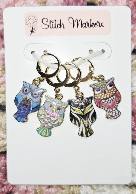 Owl Stitch Markers