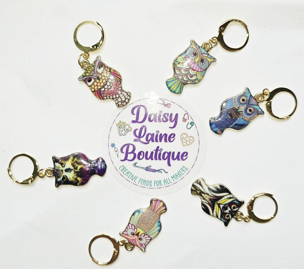 Owl Stitch Markers