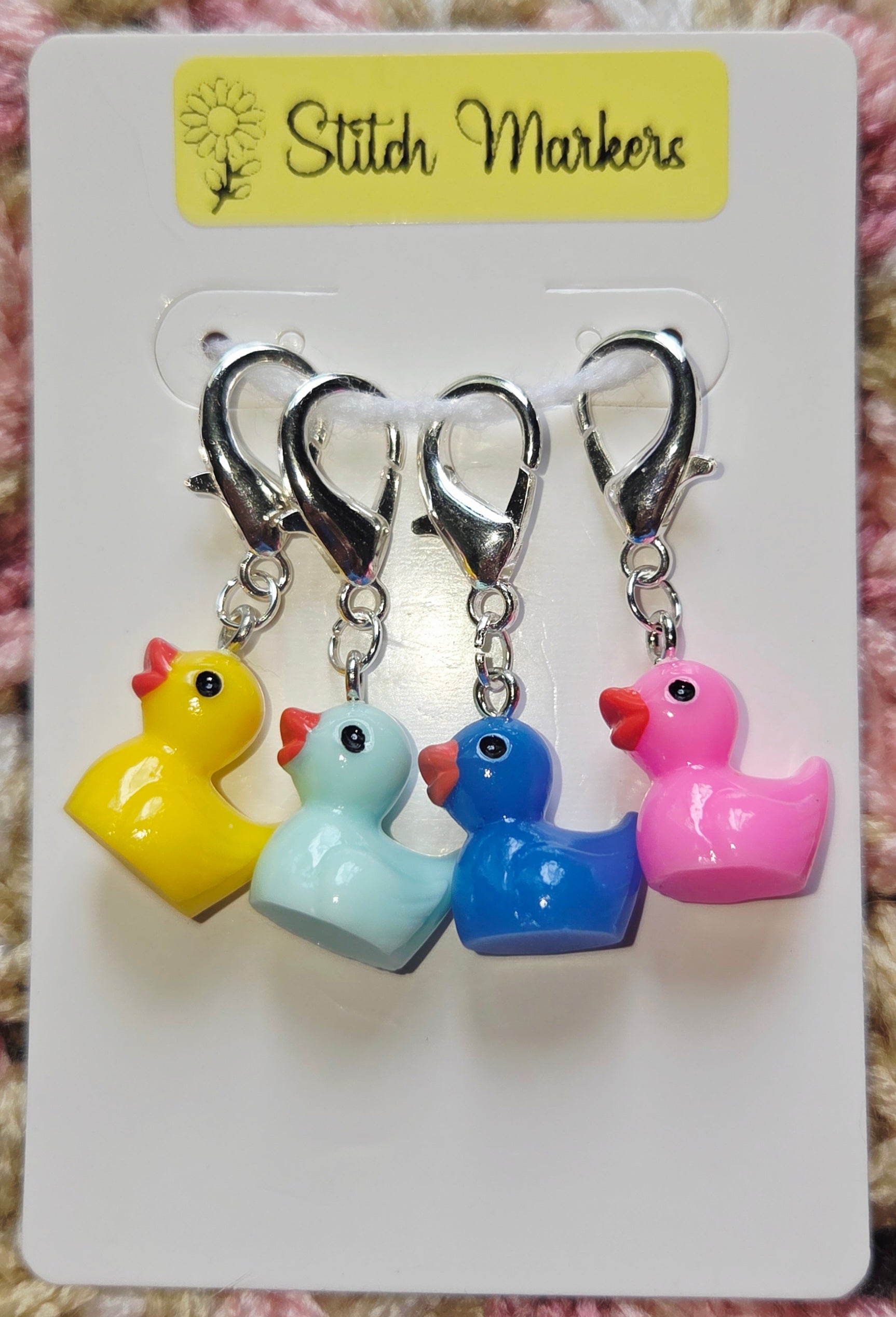 Rubber Ducky Stitch Markers