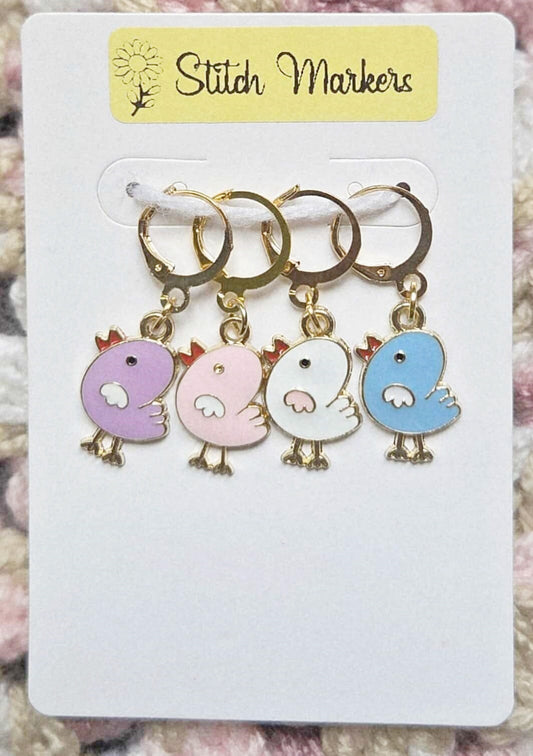 Birdies Cute Stitch Markers