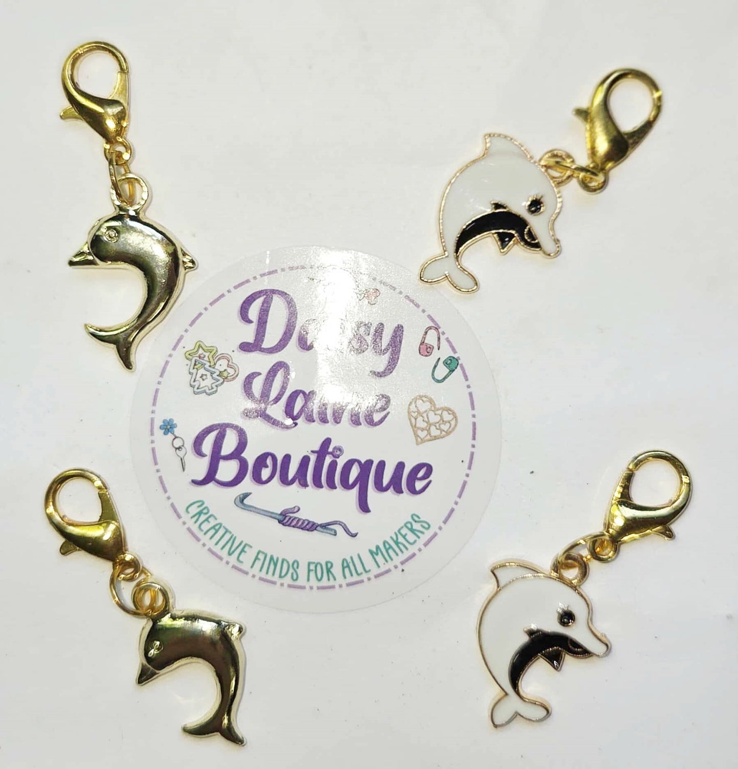 Dolphin Stitch Markers