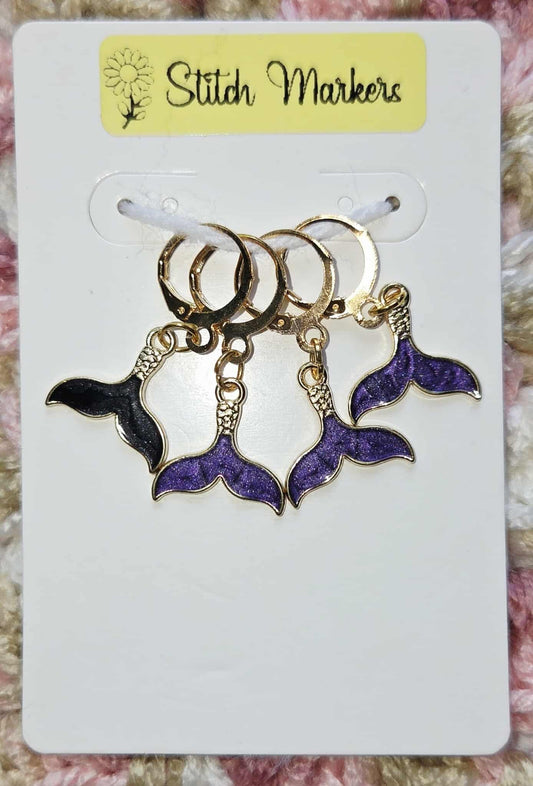 Mermaid Tail Stitch Markers