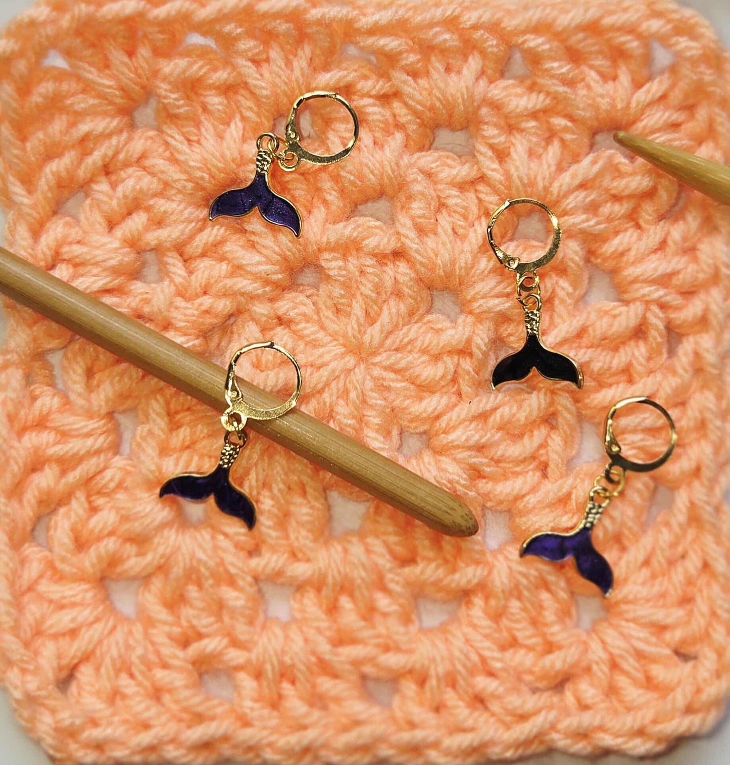 Mermaid Tail Stitch Markers