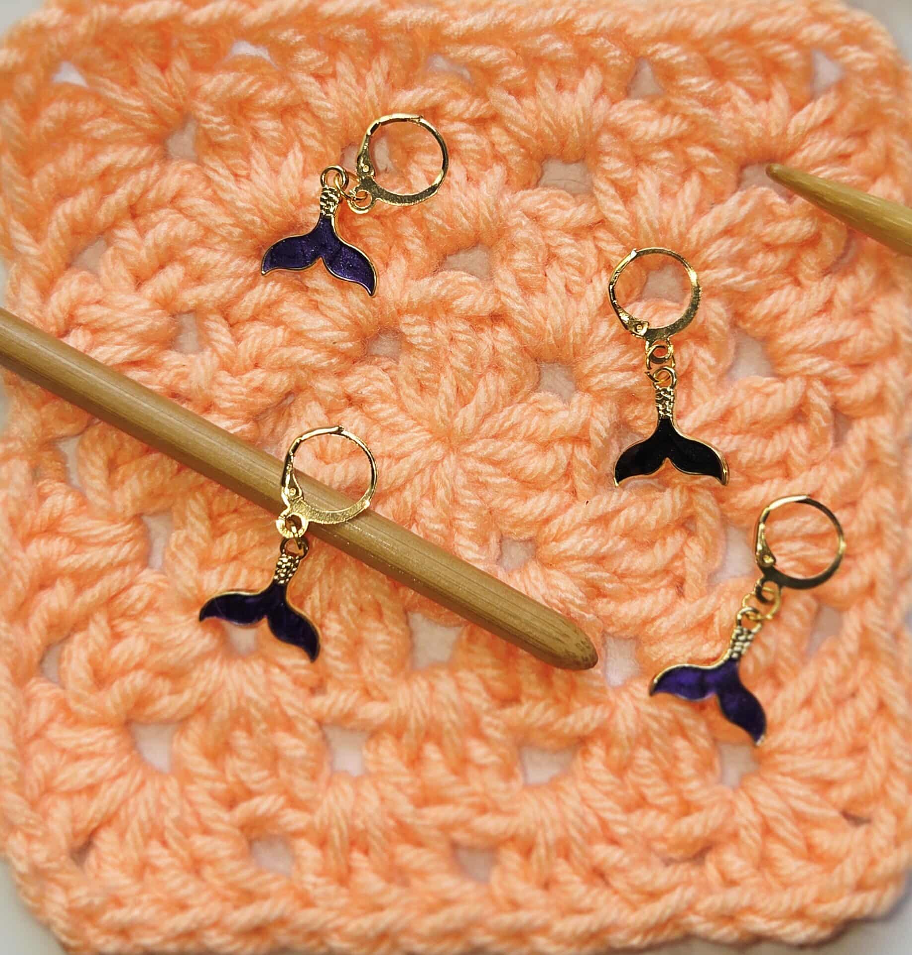 Mermaid Tail Stitch Markers