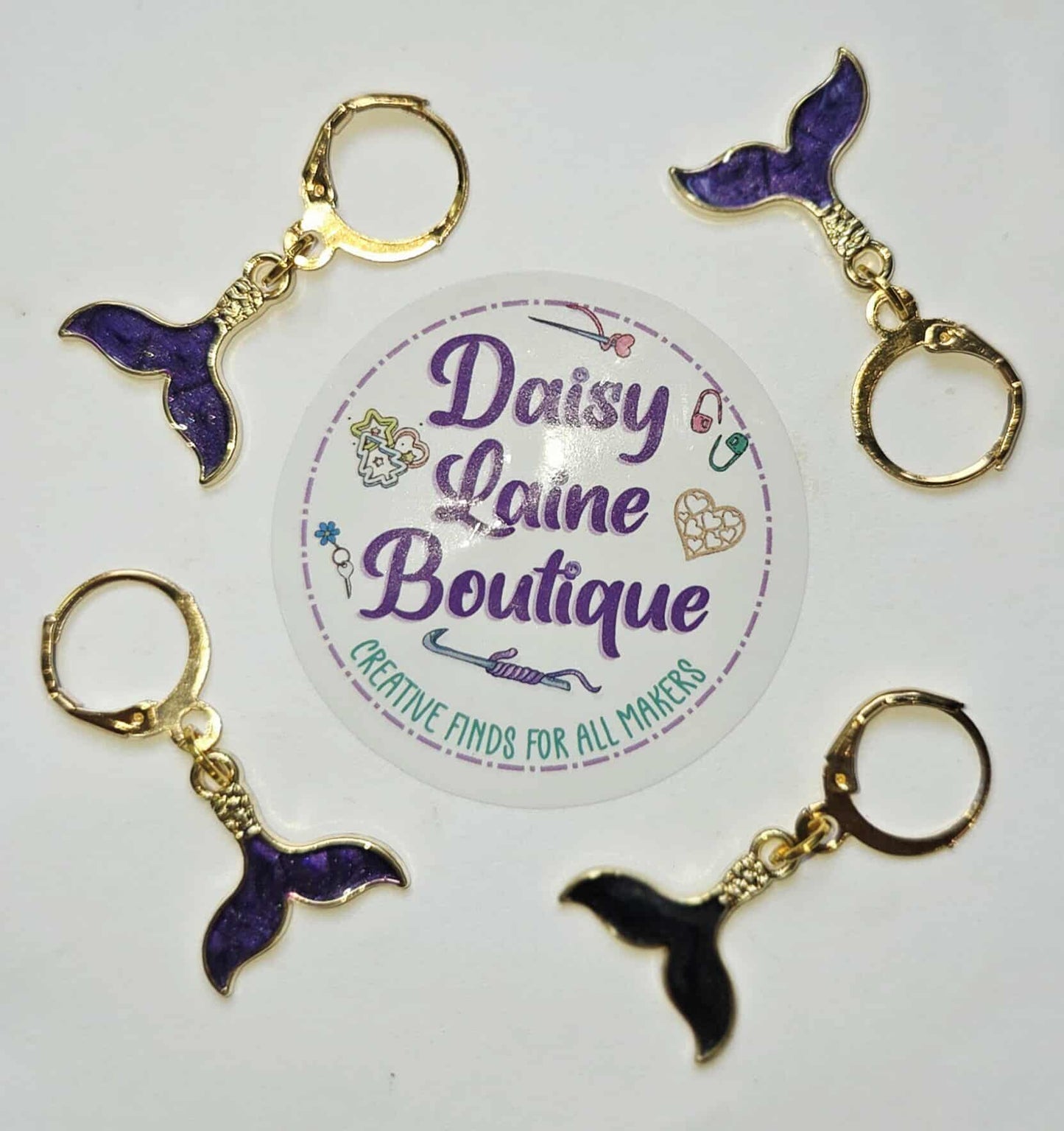 Mermaid Tail Stitch Markers