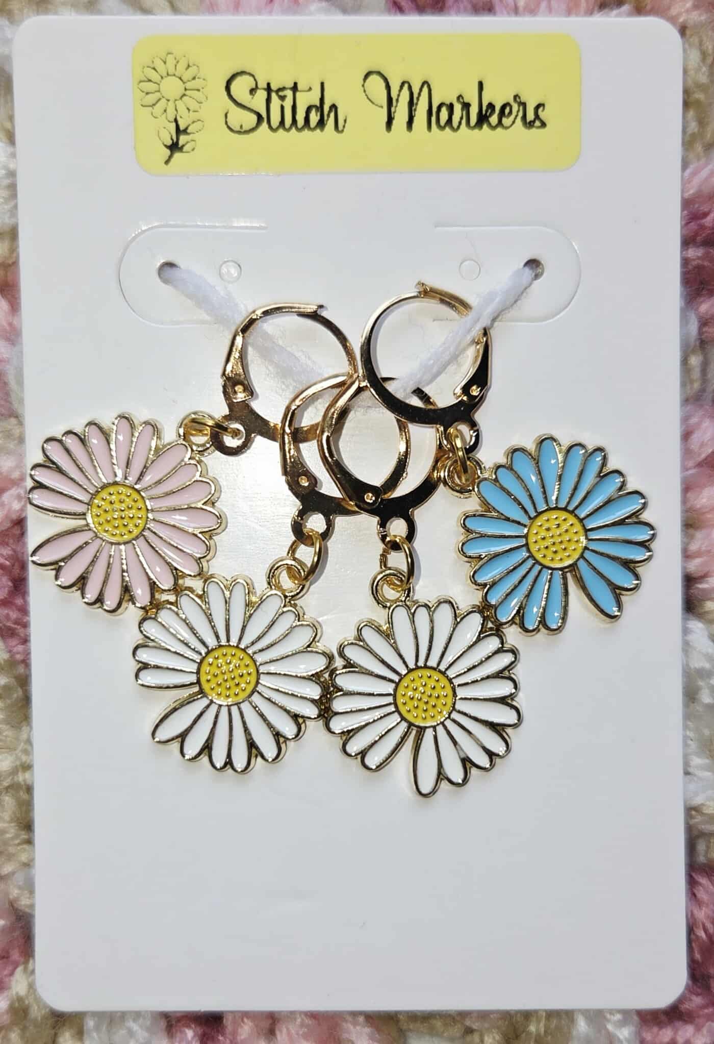 Daisy Big Stitch Markers