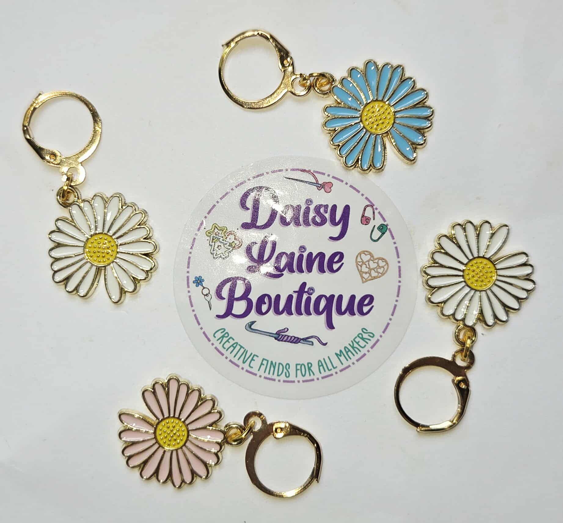 Daisy Big Stitch Markers