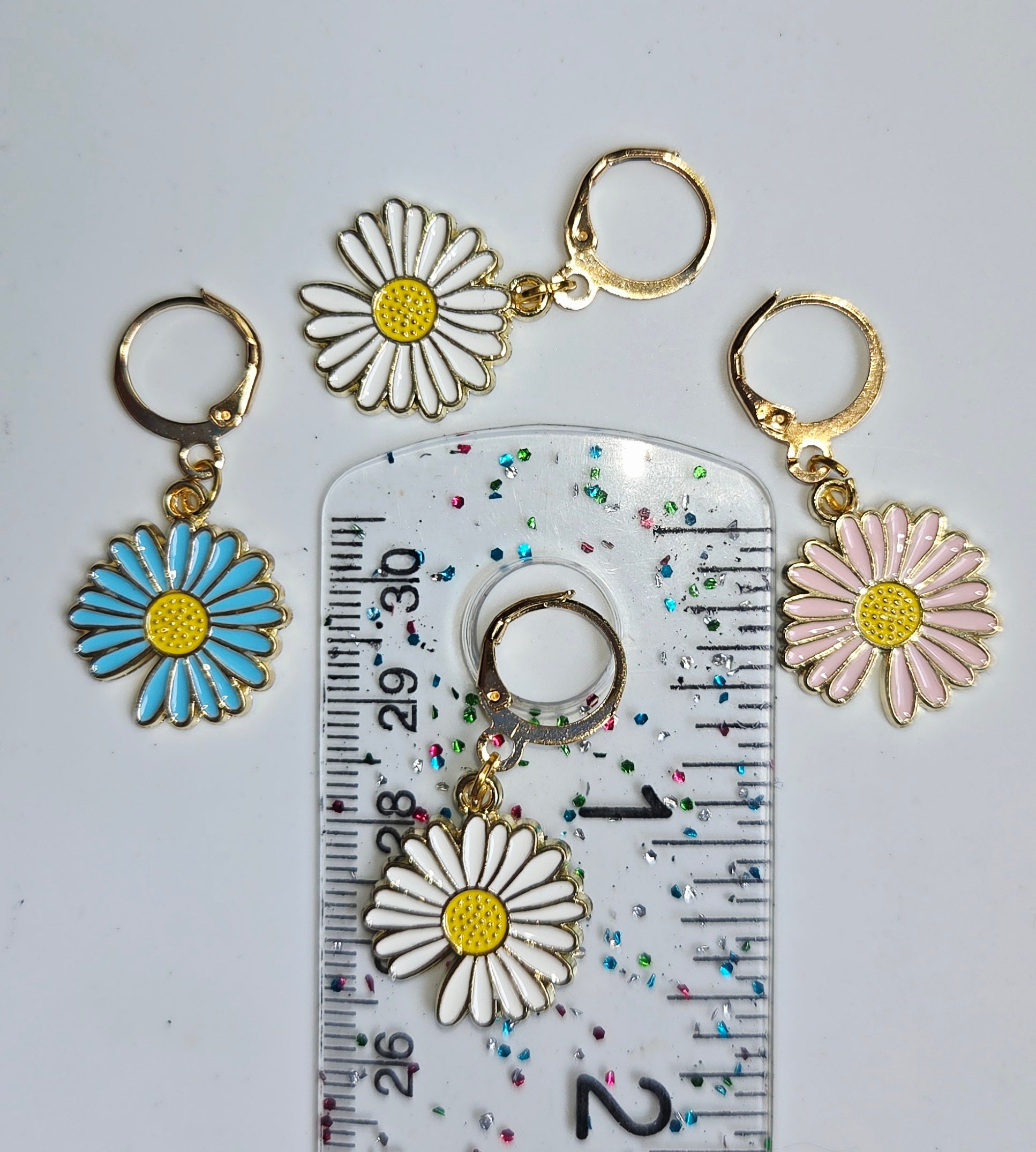 Daisy Big Stitch Markers