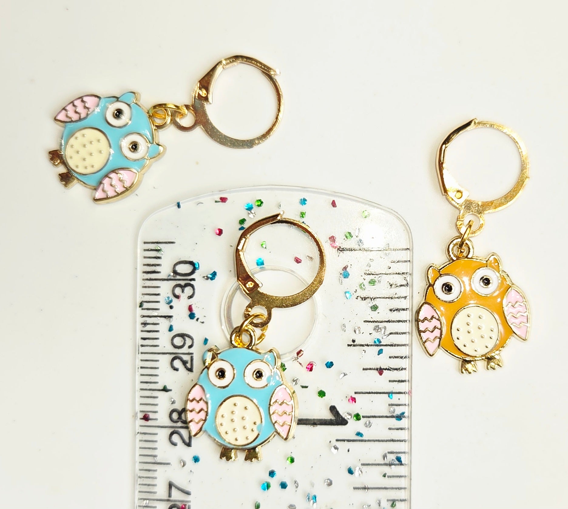 Owls Adorable Stitch Markers