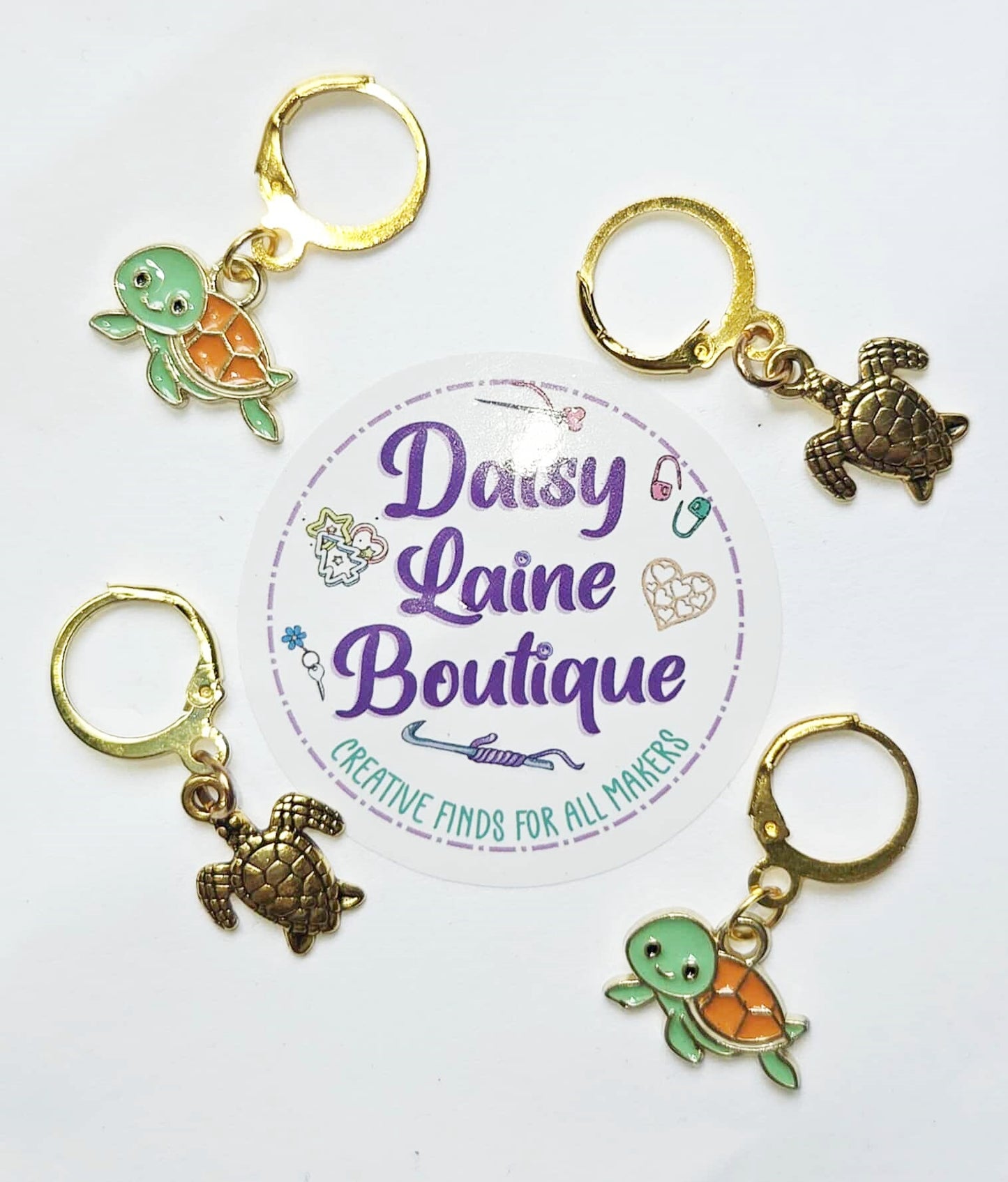 Turtle Stitch Markers