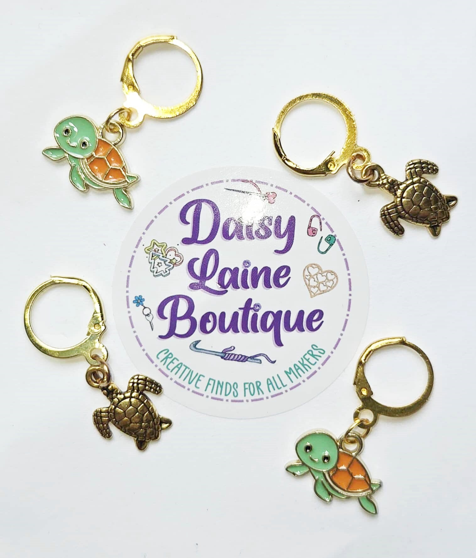 Turtle Stitch Markers