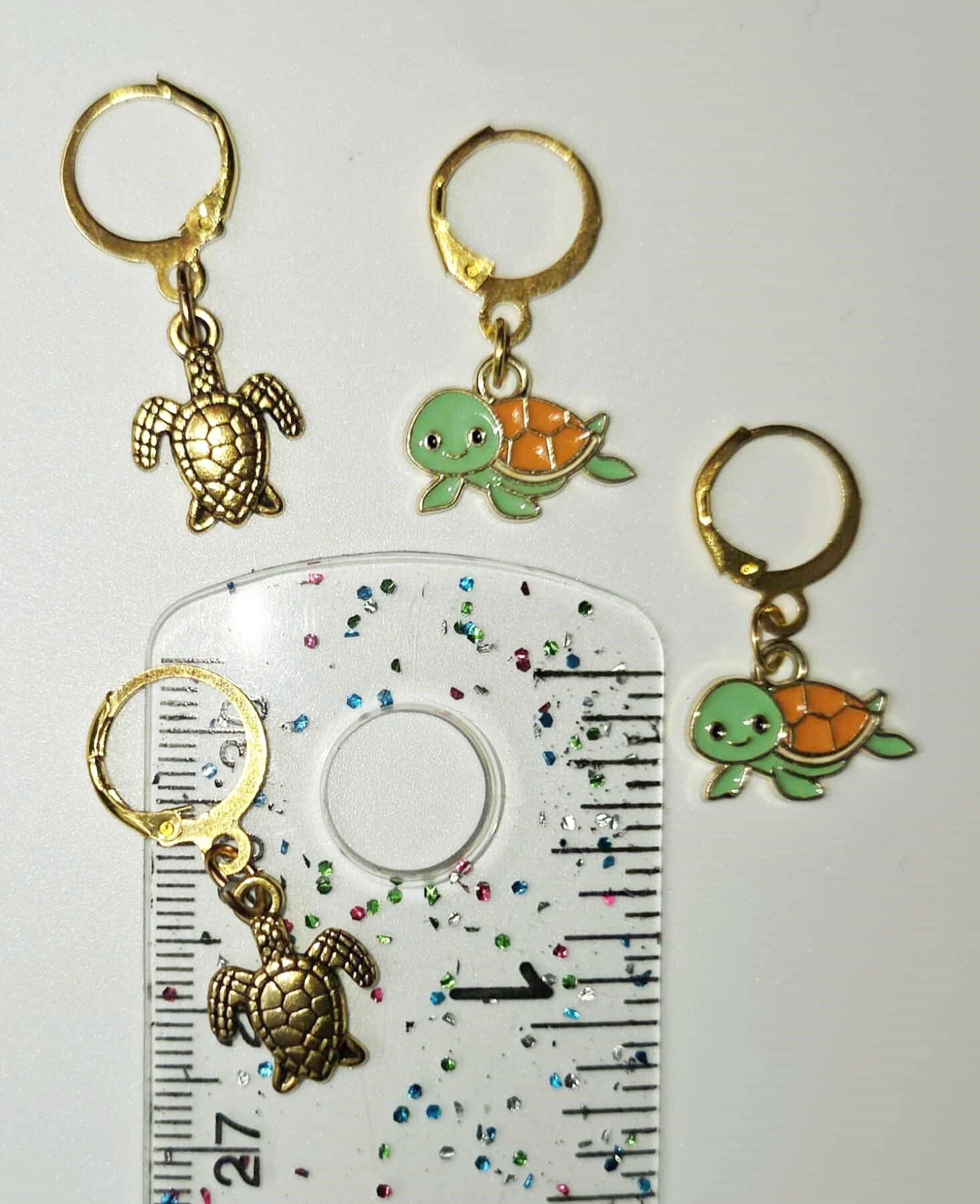 Turtle Stitch Markers