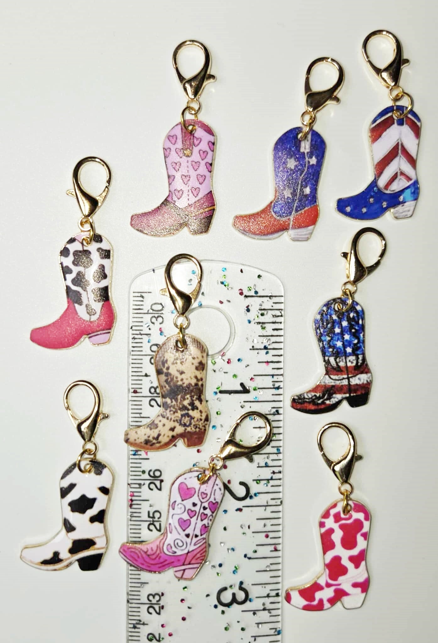 Cowboy Boot Texas Stitch Markers