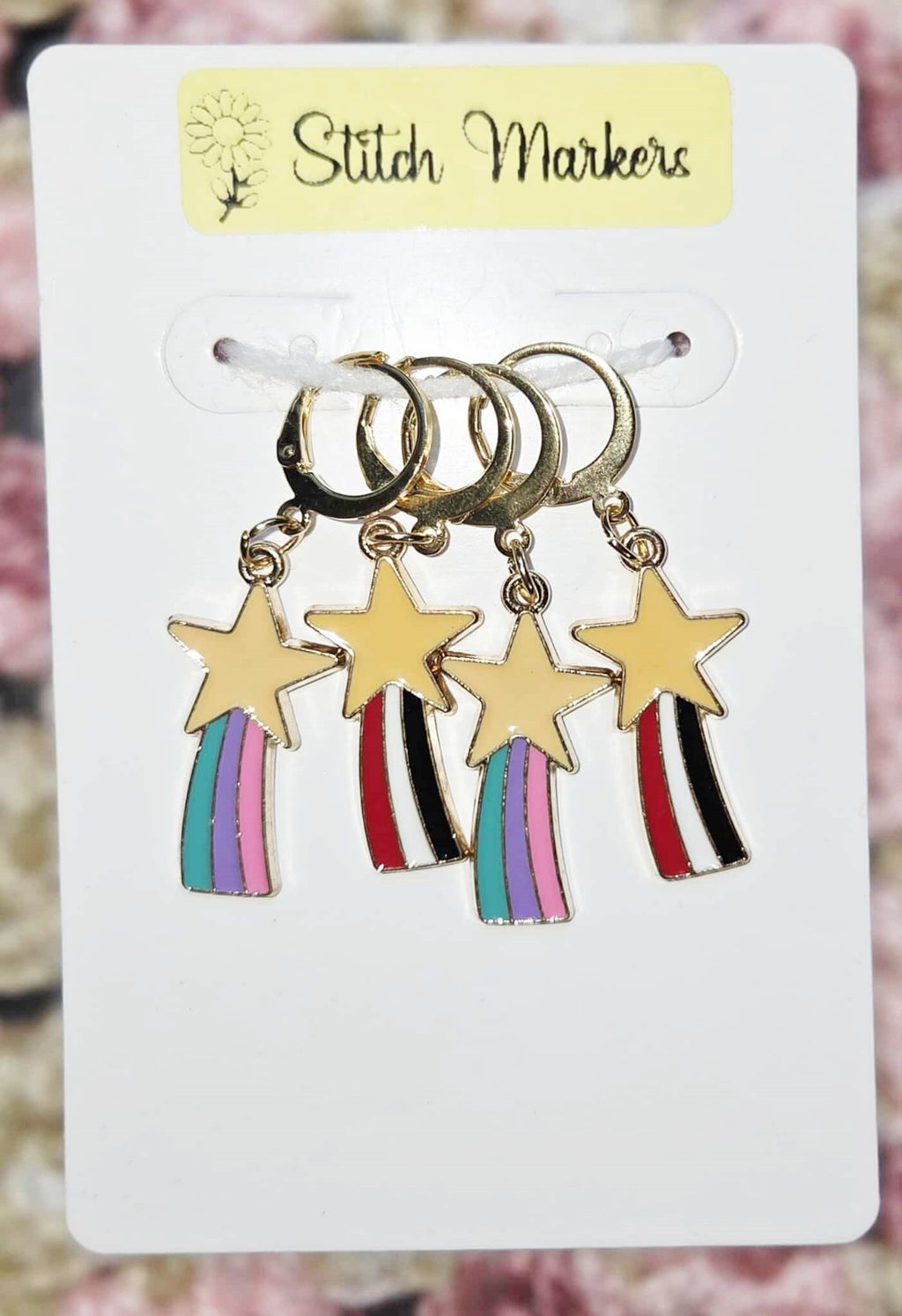 Star Shooting Stitch Markers