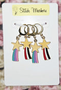 Star Shooting Stitch Markers