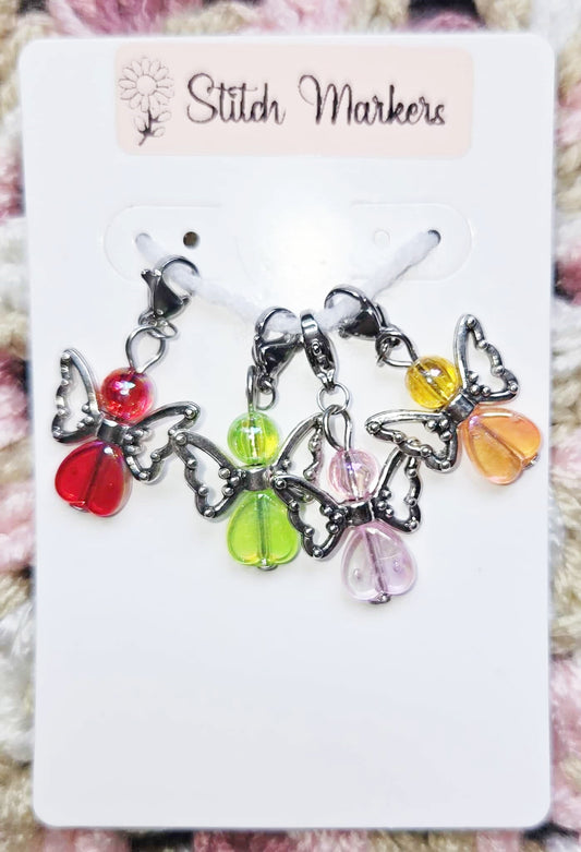 Angel Beaded Stitch Markers