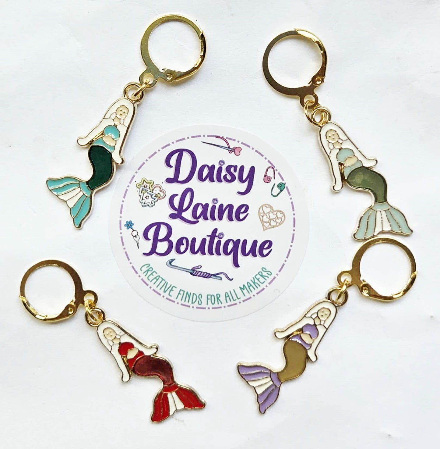 Mermaid Stitch Markers