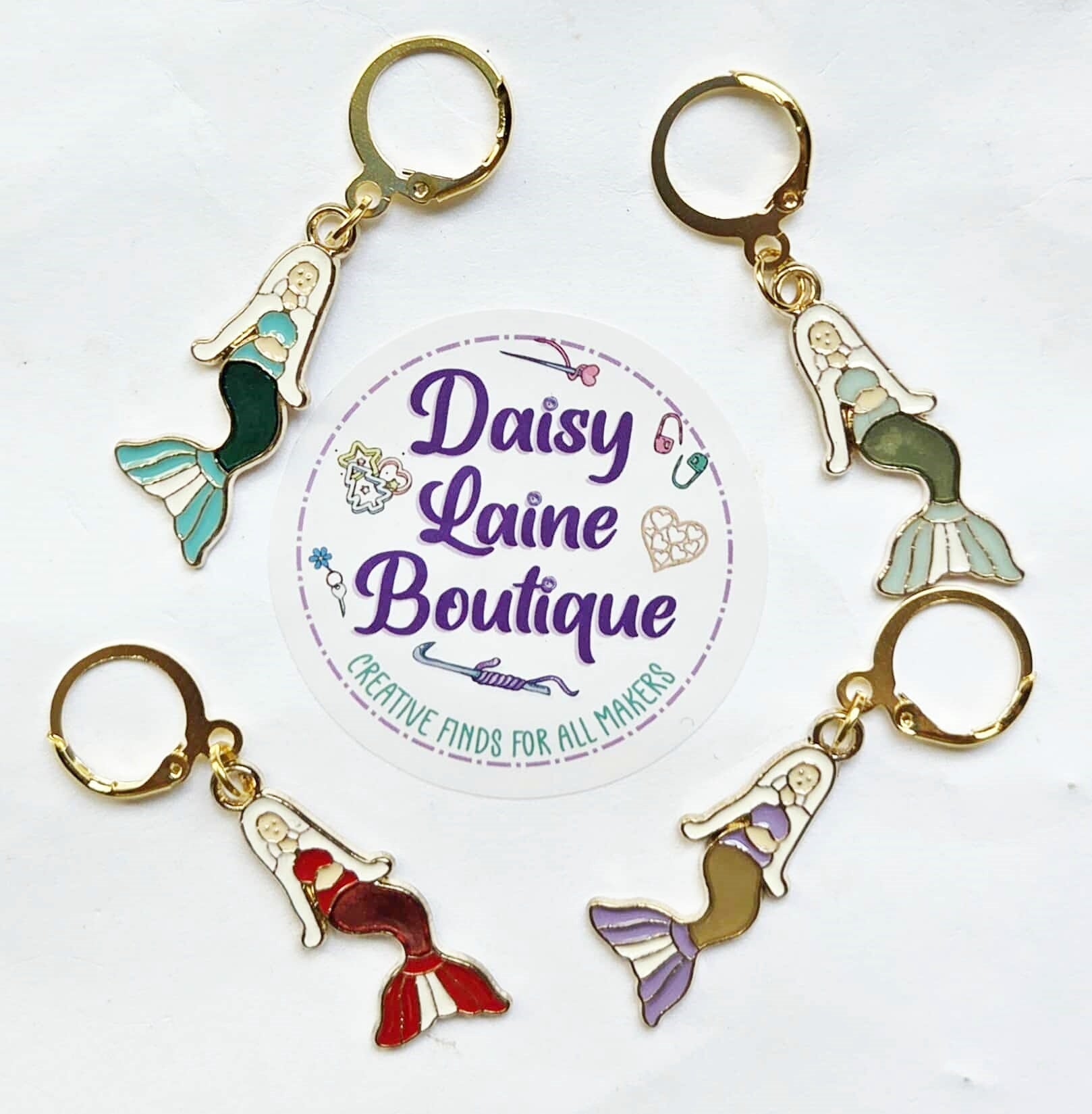 Mermaid Stitch Markers