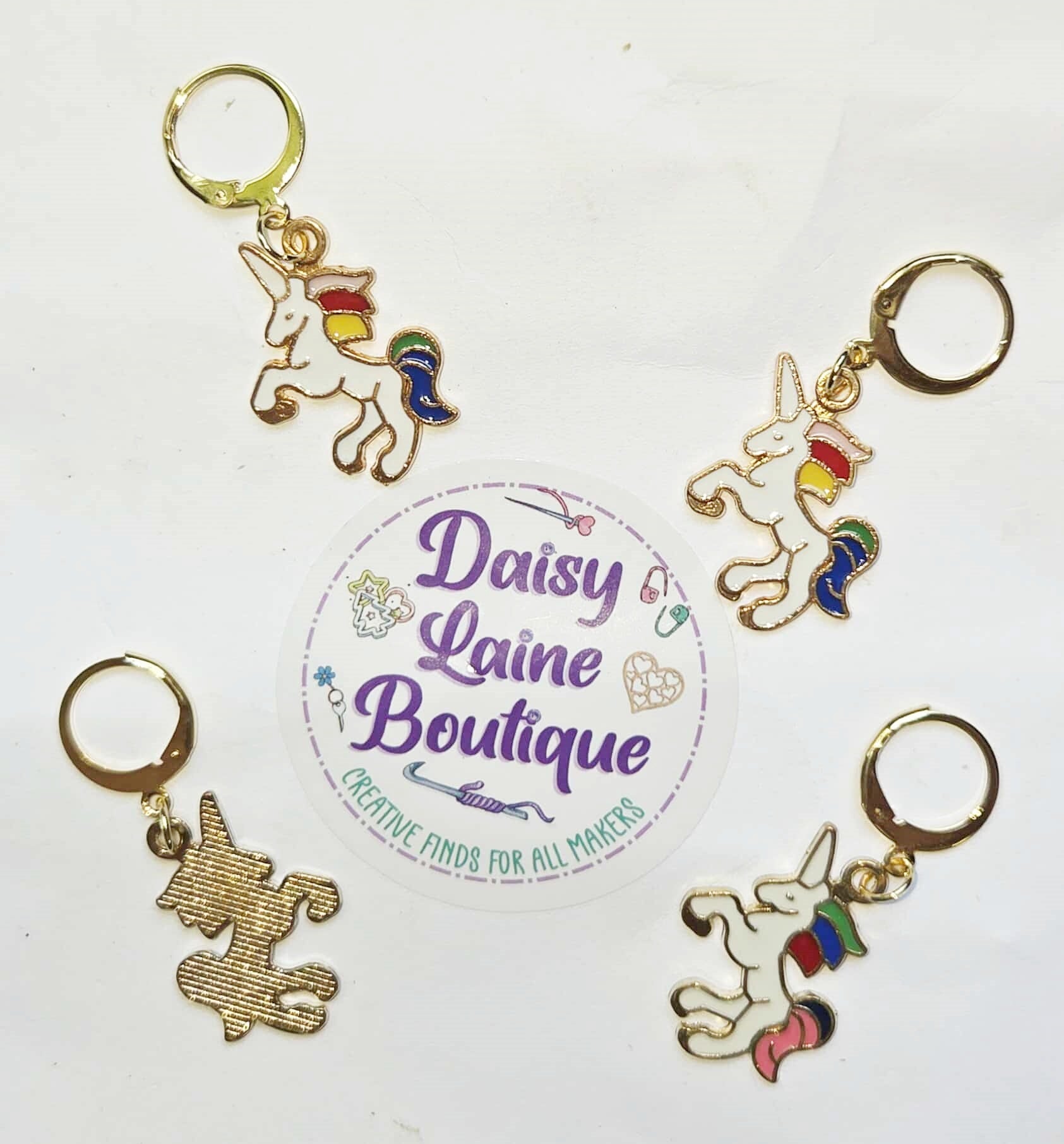 Unicorn Stitch Markers
