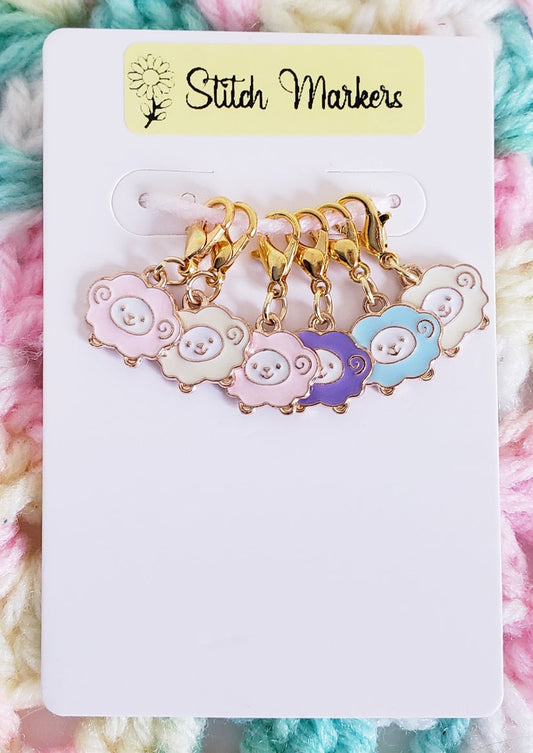 Sheep Cute Stitch Markers