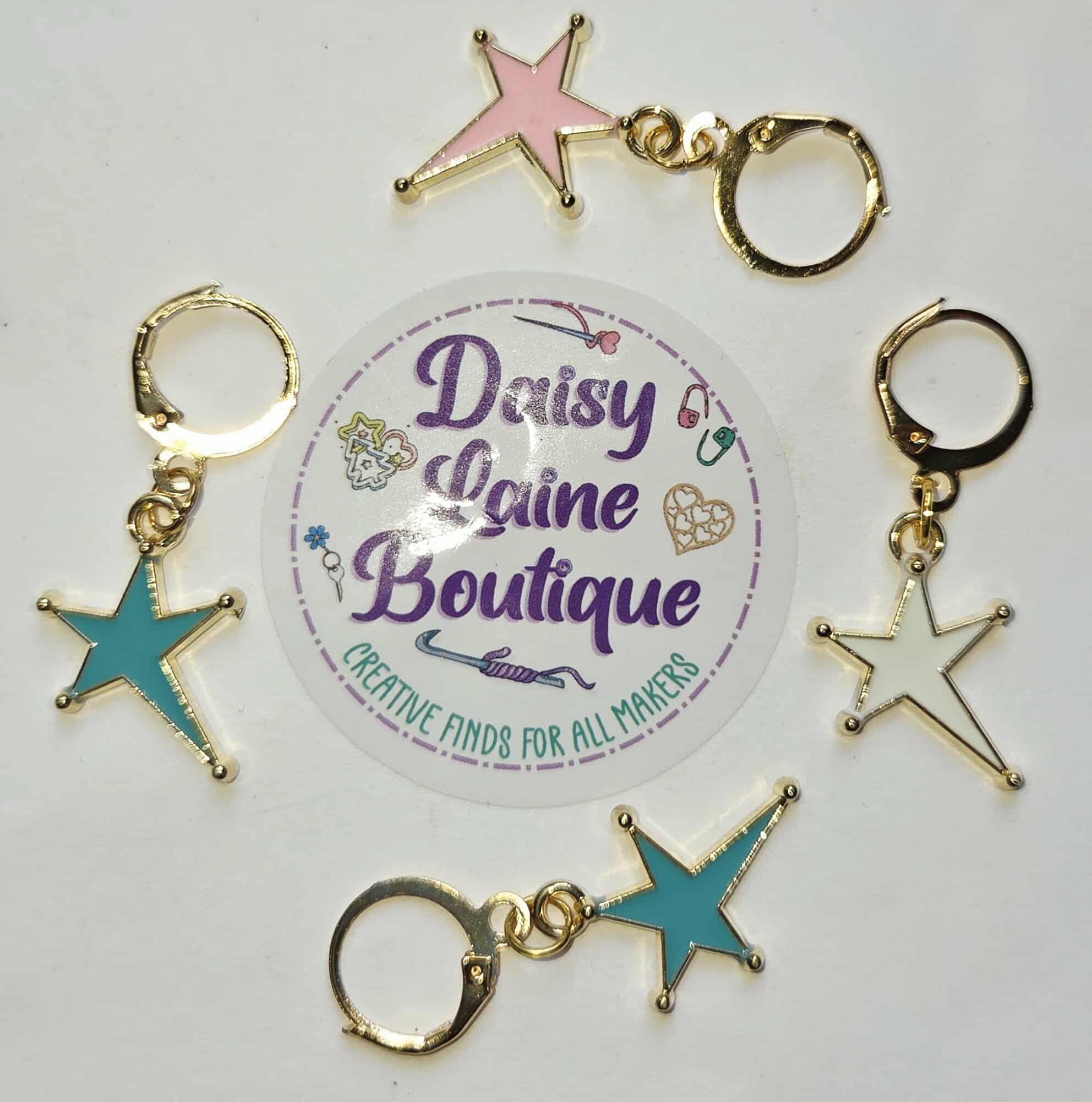 Star Country Stitch Markers