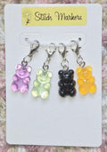 Halloween Gummy Bear Stitch Markers