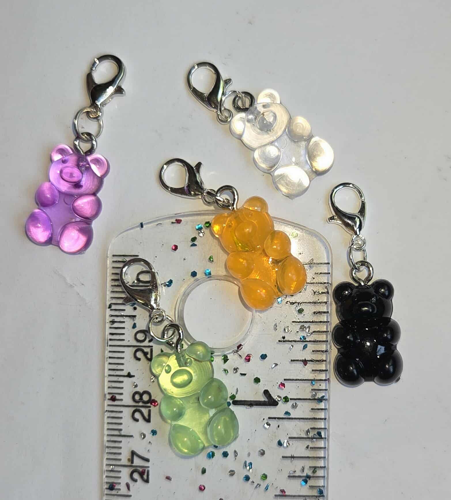 Halloween Gummy Bear Stitch Markers