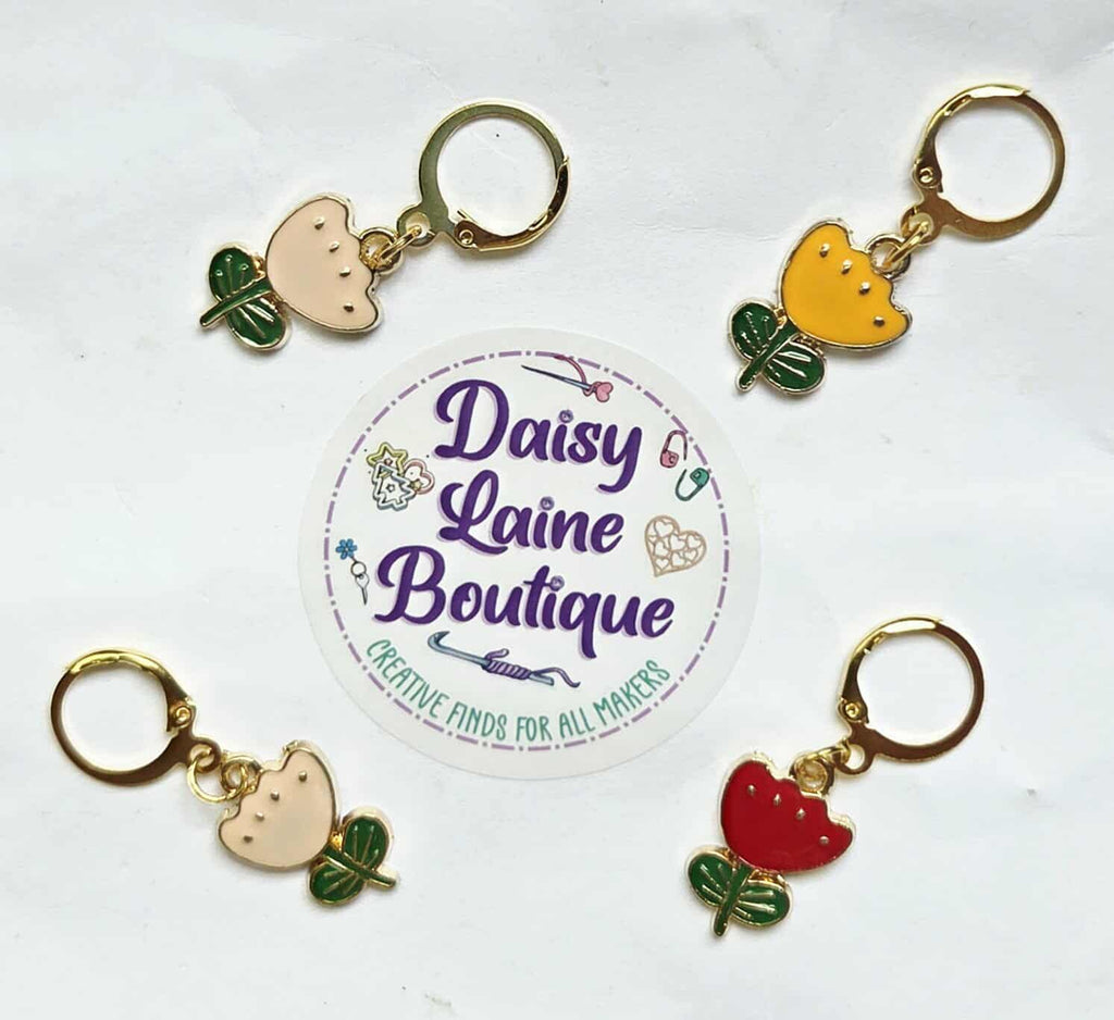 Tulip Plant Stitch Markers