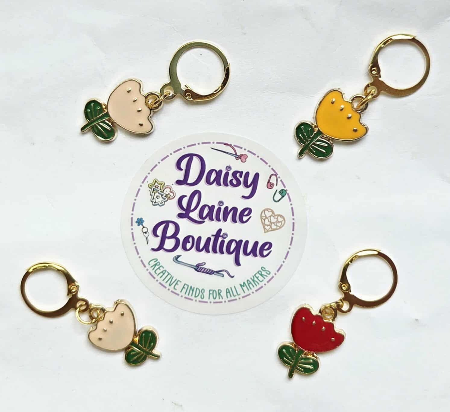 Tulip Plant Stitch Markers