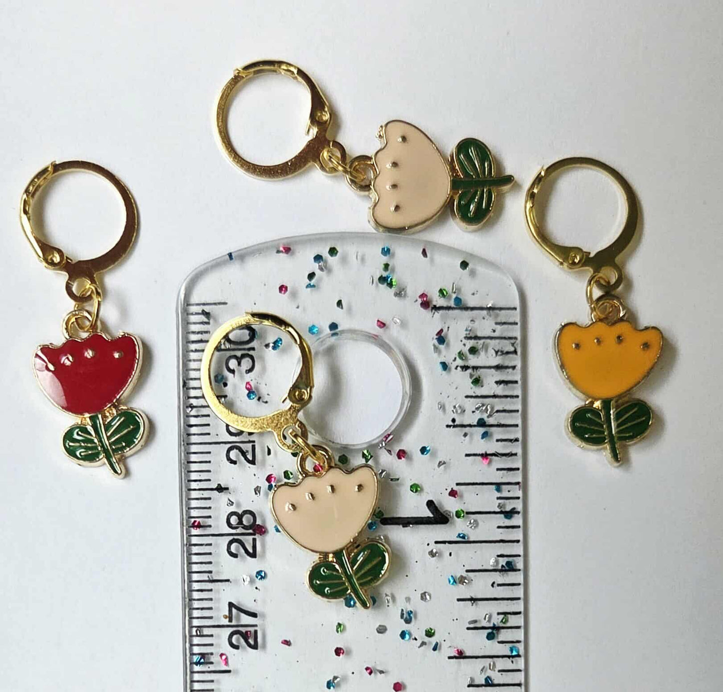 Tulip Plant Stitch Markers